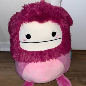 Squishmallows Pink and White Nanette Valentines Plush